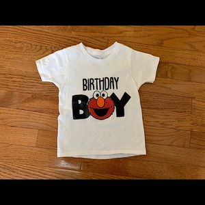 Elmo Birthday Boy Tee Shirt